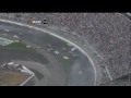 2009 NASCAR Kyle Busch vs Martin Truex Jr at New Hampshire Motor Speedway