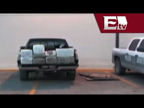 Incautan más de 90 kilos de droga en Ciudad Juárez / Titulares con Vianey Esquinca