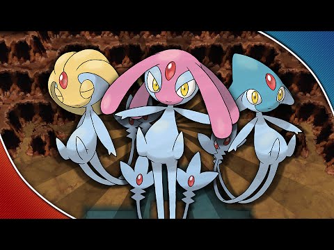 how to draw azelf mesprit and uxie