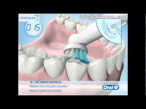How to properly use an electric toothbrush Oral-B