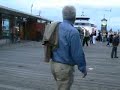 Dancing on Aker Brygge wooden floor.avi