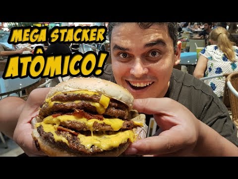 CADÊ MEU BACON!? - Novo Mega Stacker do Burger King
