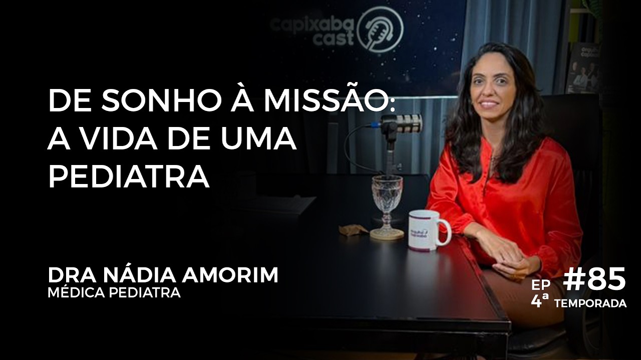 CAPIXABA CAST – DRA NÁDIA AMORIM | #85 – 4ª TEMPORADA