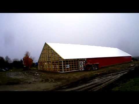 Over the Moon 80' x 180' Fabric Building Riding Arena