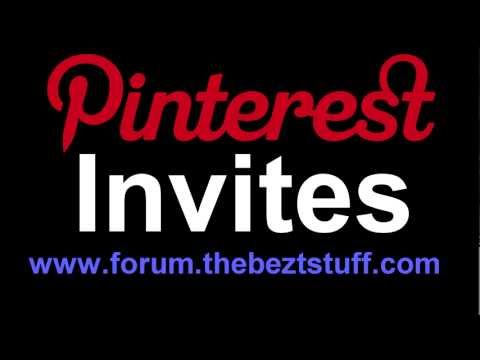 how to get a pinterest invite