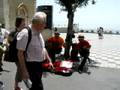 Taormina - scene from old town square - Amore
