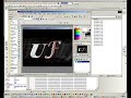 UniqueFossil - xvidDemo002 - 3D Logo and Icon Creation - P2