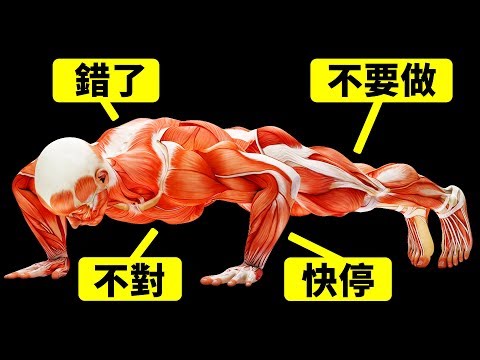 原來這樣伏地挺身是錯的?!