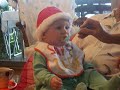 jagger has christmas breakfast