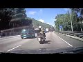 Scooter Hit by Car - Motor Scooter Rear Ended