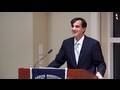 President Daniels addresses alumni in Baltimore