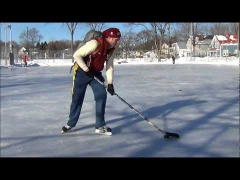 VIDEO: Playing Ice Hockey in Fredericton
