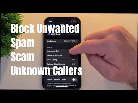 video-linktoworks-iPhone How to Stop Unwanted, Spam, Scam and Unknown...
