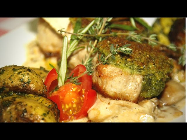 Schweinefilet unter Kräuterkruste | Rezeptempfehlung Topfgucker-TV