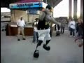 mascot joines in dance-off
