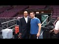 NY Knicks Court game at MSG