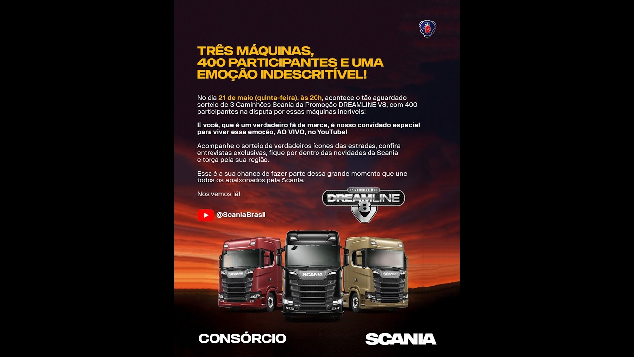 Promoção Dreamline V8