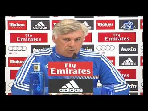 Conferencia de prensa de Carlo Ancelotti previa al partido ante el Valladolid