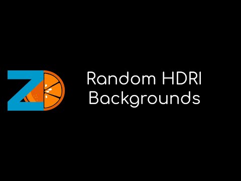 Random HDRI Backgrounds