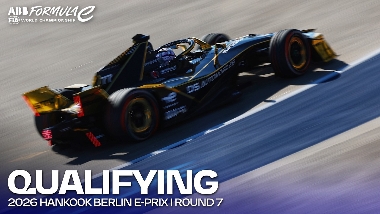 2026 Hankook Berlin E-Prix Round 7 | Qualifying