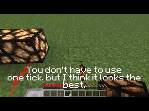 Redstone lamp - I was asked by a guy named MexTactics from my idea for this. You can watch the video here: http://www.youtube.com/watch?v=KuXG5WbH-FA&list=LL2g5CjtBpMAy7RF38...