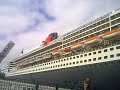 Le Queen Mary 2 à Cherbourg
