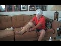 Compression garment removal with COMPRESSIONASSIST™
