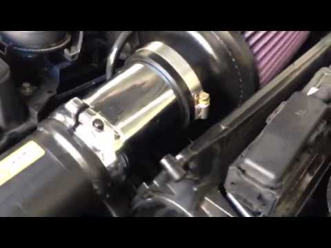how to fit a k n air filter