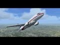 Sukhoi Superjet 100 crash simulation Mount Salak Indonesia, FSX Simulator