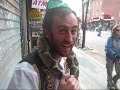 A Man and His Snake Toy on Bedford Avenue