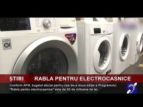 Start la ”Rabla pentru electrocasnice”