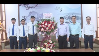 Đồng chí Bí thư Thành ủy – Chủ tịch HĐND thành phố chúc mừng các đơn vị ngành Than nhân Ngày Truyền thống Công nhân Vùng mỏ - Truyền thống ngành Than