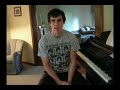 this is a piano cover of jack's mannequin's 