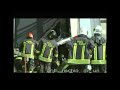 Incendio in un mobilificio a Tivoli