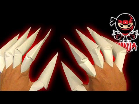 claws - Easy step-by-step instructions on how to fold Origami Claws. Subscribe to my channel for updates on New Tutorials coming soon! Tutorial by: German R.Fernande...