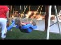 Caleb and Bryant Out Back