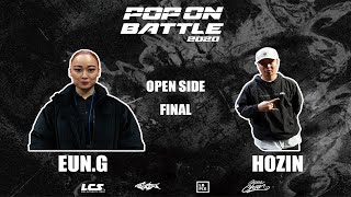 Eun-G vs Hozin – POP ON BATTLE 2020 Open side Final