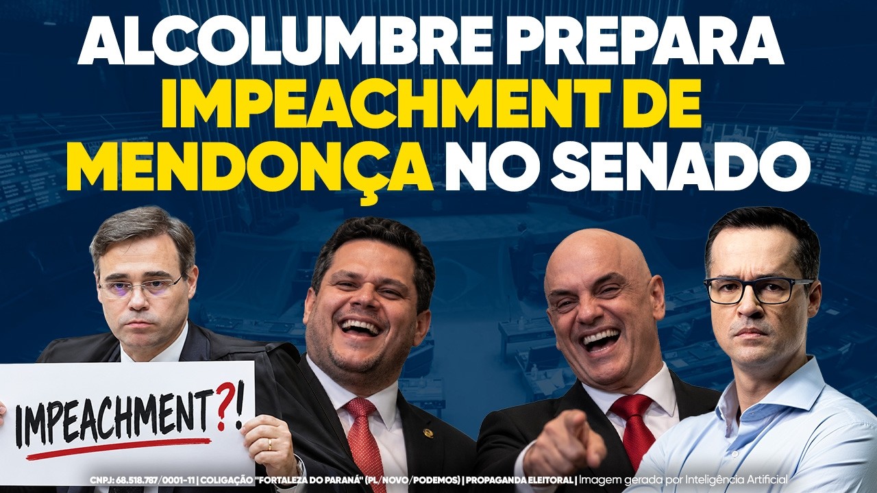 Alcolumbre Vai Fazer Impeachment de Mendonça!