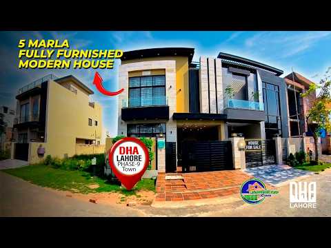 Beautiful 5 Marla House for Sale in DHA Lahore Phase 9 Town