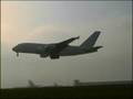 Airbus A380 Go-Around at EGNX
