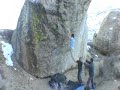 Mike Doyle - Bouldering 'The Mandala', Bishop, Ca