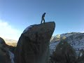 Mike Doyle - Bouldering 'The Mandala', Bishop, Ca