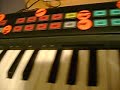 circuit bent keyboard - sounds like 70's home video game
