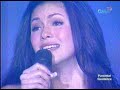 October 07,2006- Promo for the movie. Regine singing Don't Go.