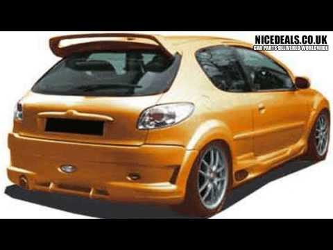 Peugeot 206 SPORTS REAR BUMPERS, BODY KITS