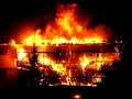 A 16 unit apartment building went up in flames on May 21, 2008 at 2:35 A.M. After a night out drinking they returned home and tried to light the B.B.Q. dont try this when your three sheets to the wind.