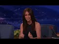 her previous billboard was too busty, so jennifer had to keep her gals under wraps this time. more conan @ http://teamcoco.com/video team coco is the officia...