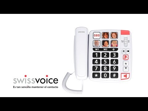 Swissvoice Xtra 1110 - Teléfono Amplificado Fototeclas