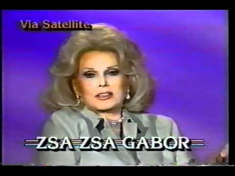 Zsa Zsa Gabor on The Joan Rivers Show Zsa Zsa Gabor on The Joan Rivers Show