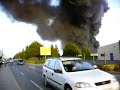 La Sagem de QUEVERT (dinan) en feu